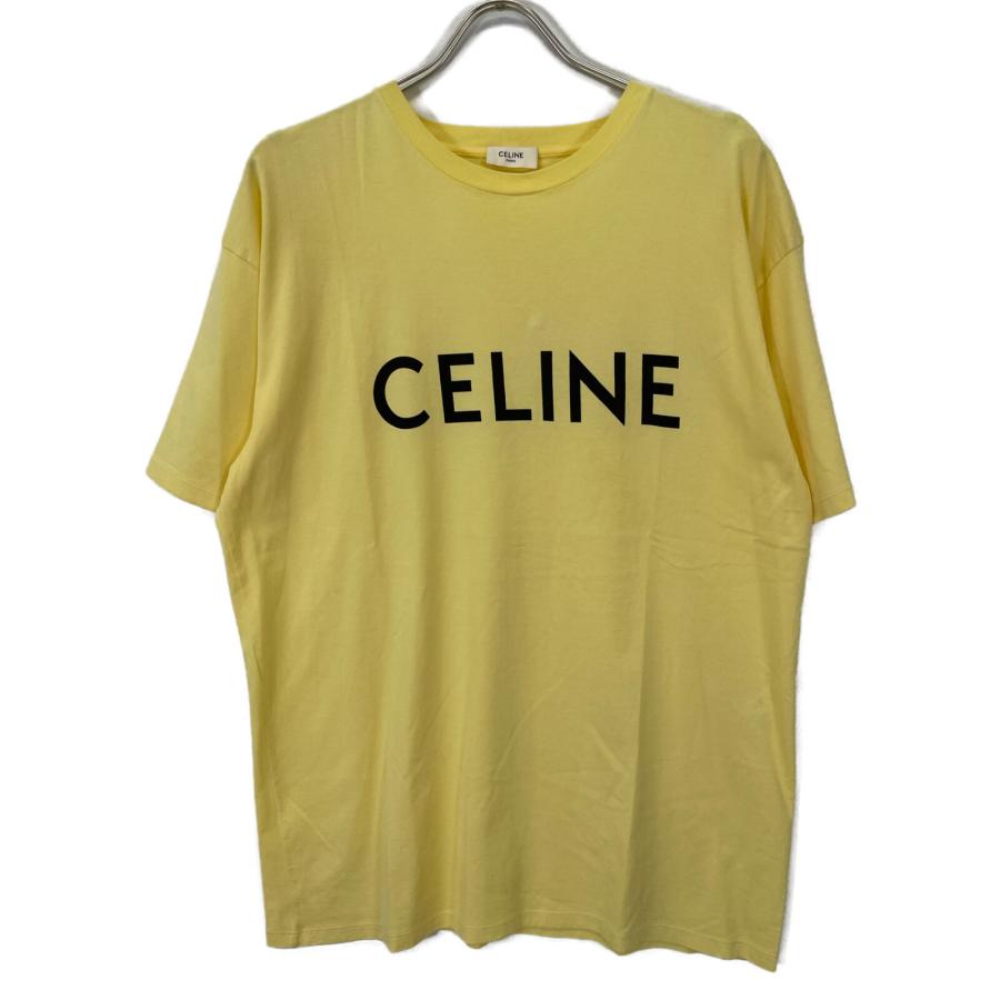 CELINE（セリーヌ） 2X681501F イエロー ロゴ Tシャツ イエロー M