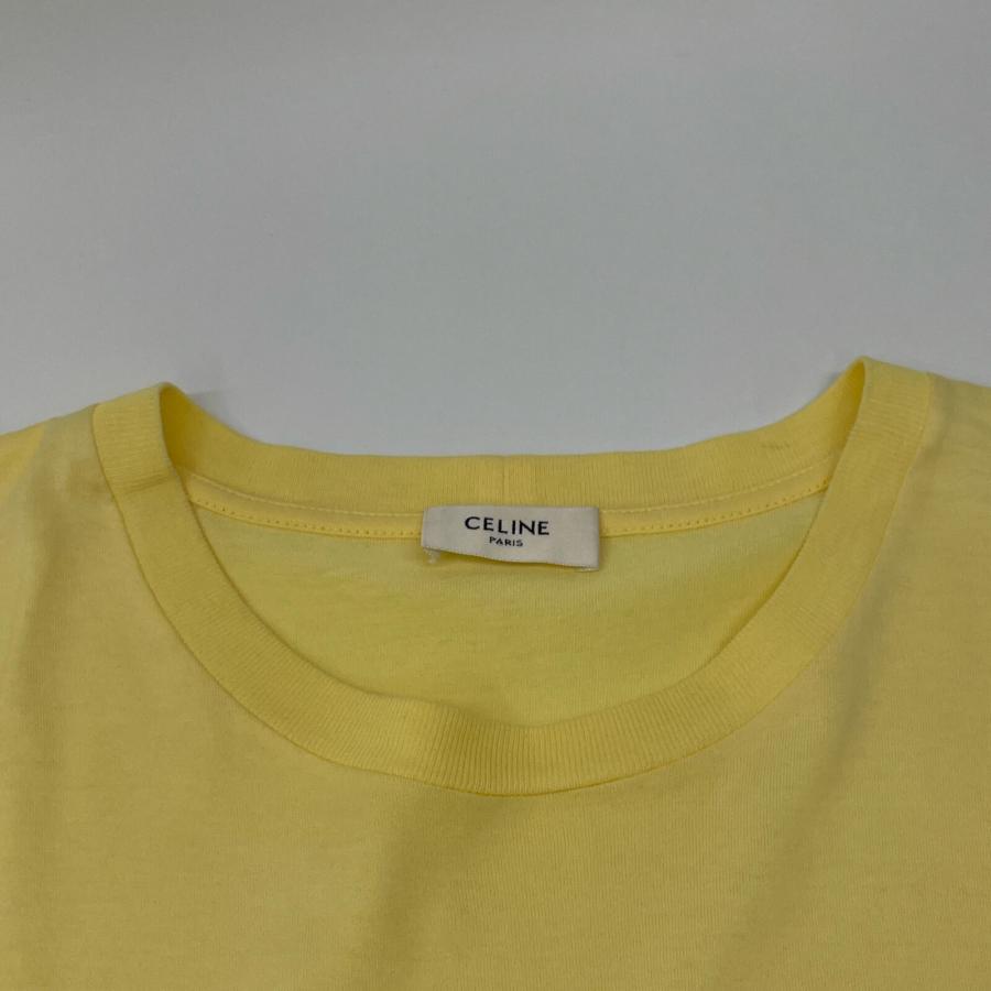 ♡ふうか♡(即購入ok!) ！CELINE イエロー ロゴ Tシャツ 即購入OK CELINE Tシャツ☆ ♡ふうか♡(即購入ok!) 様専用！