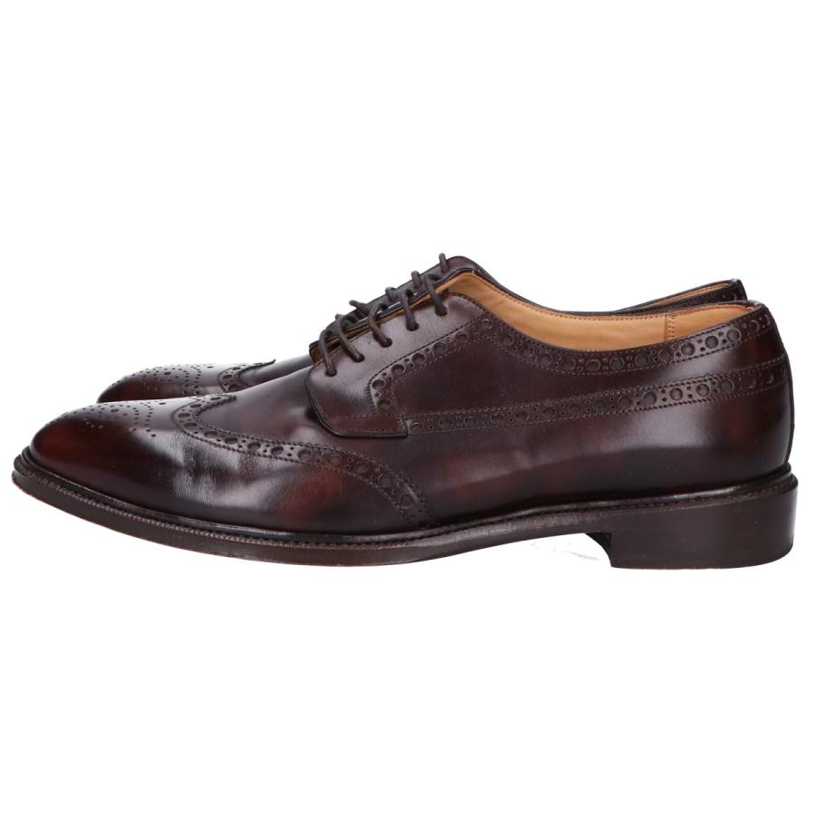 RAYMAR レイマー ドレスシューズ フルブローグ ウイングチップ 革靴 茶色 RAYMAR レイマー ドレスシューズ フルブローグ ウイングチップ