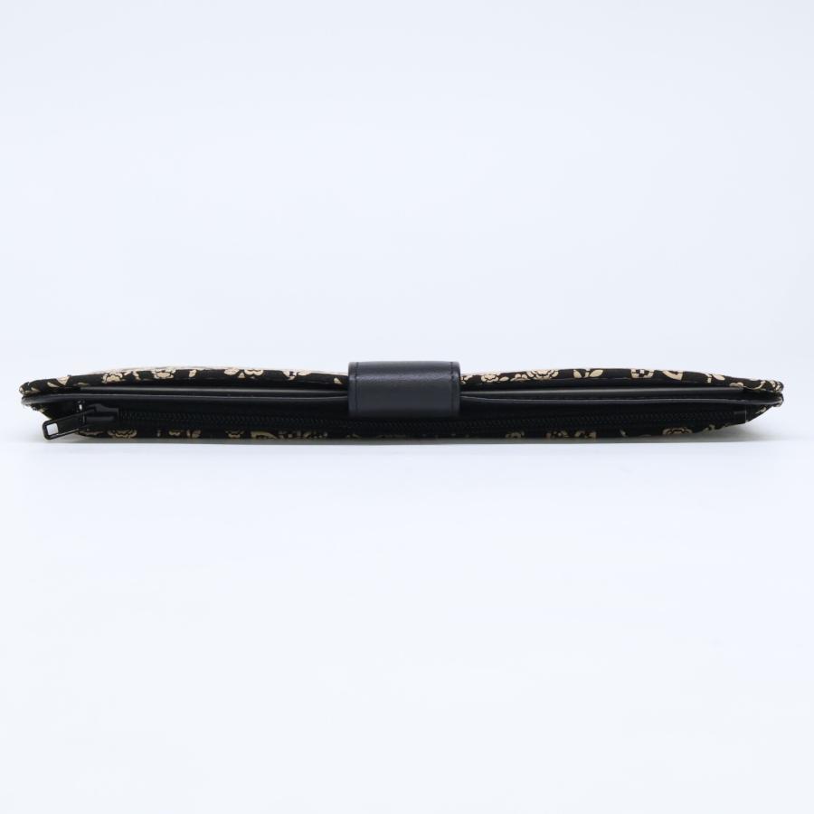 印傳屋（INDEN-YA） 新品同様 クレマチス 束入L 長財布（小銭入れあり 