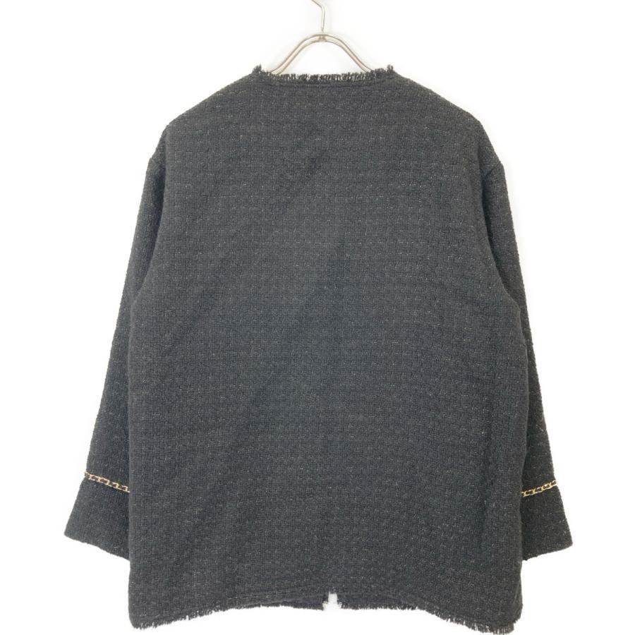 Louigedress ラウンジドレス LDZ1022107A0003 ブラック ツイード