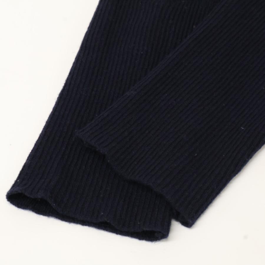 PATOU パトゥ ネイビー 21AA4ーKN053-42 ロゴ入りセーター L トップス  