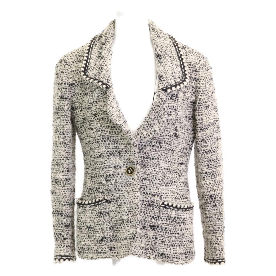 CHANEL（シャネル） 94A PO3504 ココマークボタン ツイード テーラード