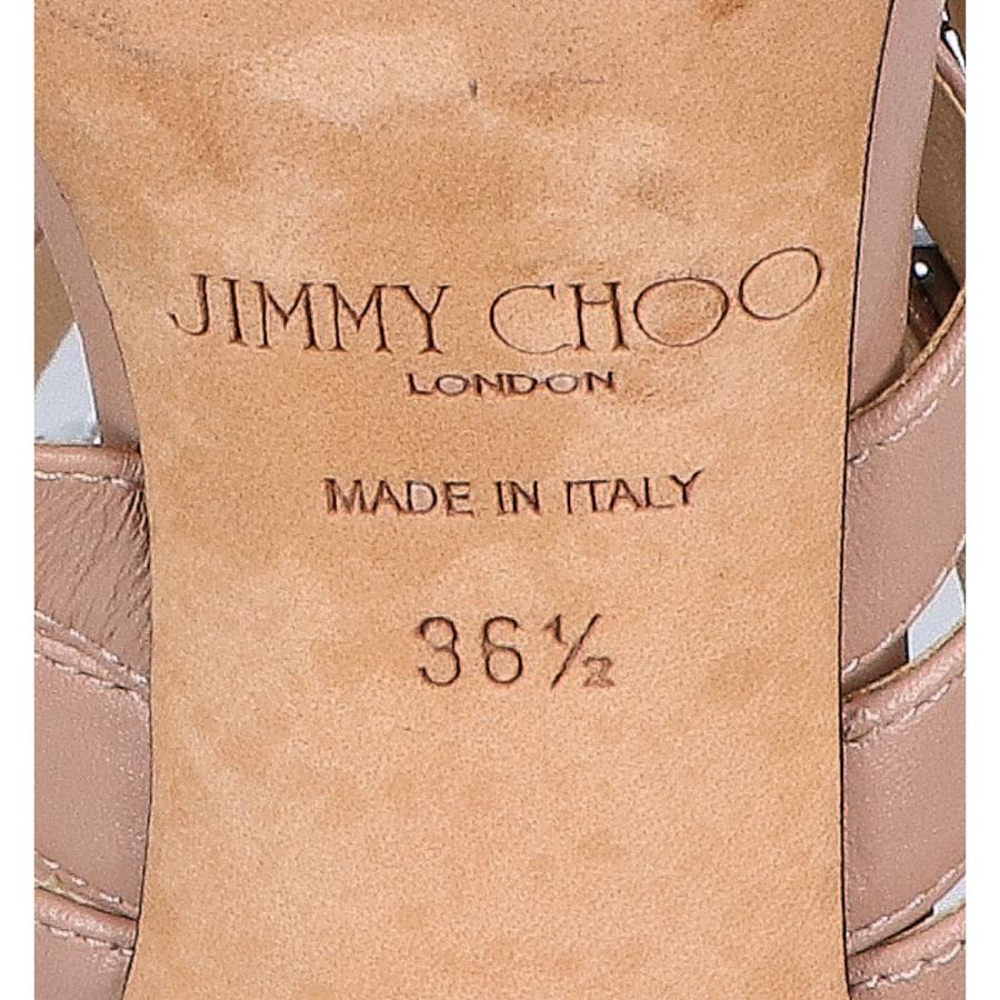 JIMMY CHOO ジミーチュウ ビジュー/スタッズ付 クロスストラップ