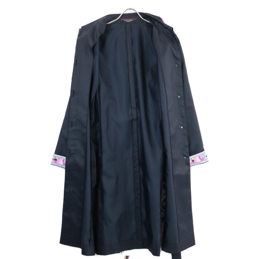 LEONARD（レオナール） 美品 0628350 ナイロン×シルク ベルト付き