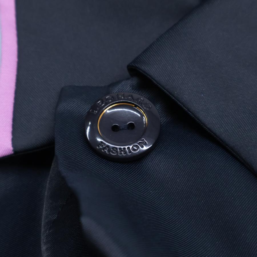 【未使用級 】LEONARD レオナール スプリング トレンチコートシルク 豹柄 未使用級 】LEONARD レオナール スプリング トレンチコートシルク 豹柄