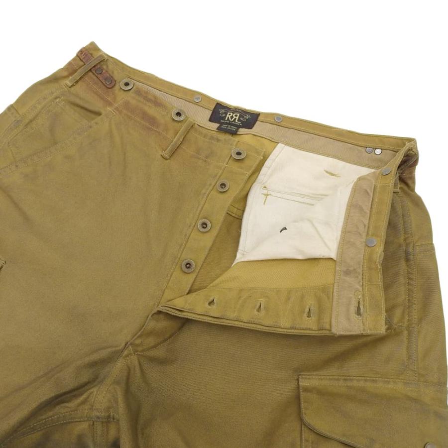 RRL ダブルアールエル オイルド加工 カーゴパンツ ボトムス メンズ