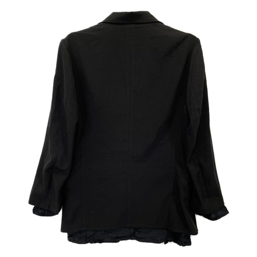 Ground Y グラウンドワイ ブラック GA-J02-500 CREPE de CHINE ダブル