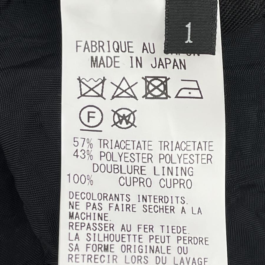 Ground Y グラウンドワイ ブラック GA-J02-500 CREPE de CHINE ダブル