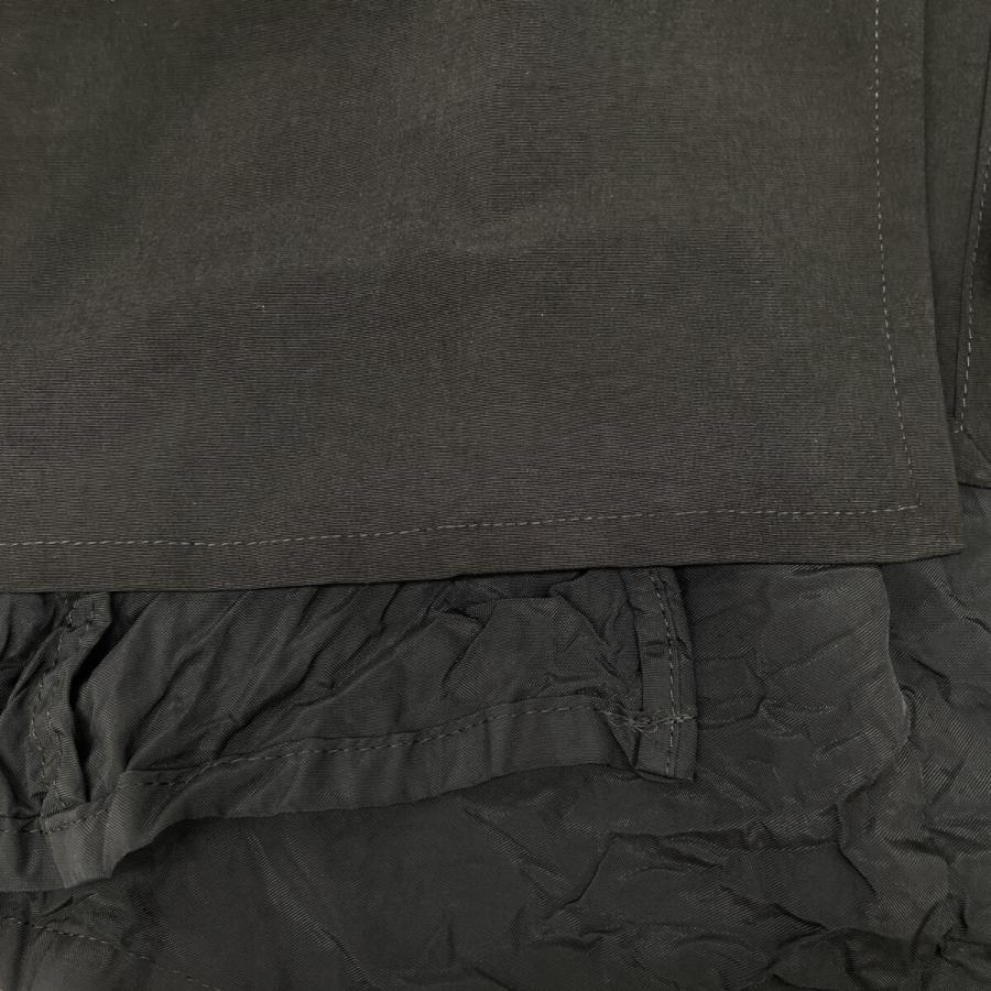 Ground Y グラウンドワイ ブラック GA-J02-500 CREPE de CHINE ダブル