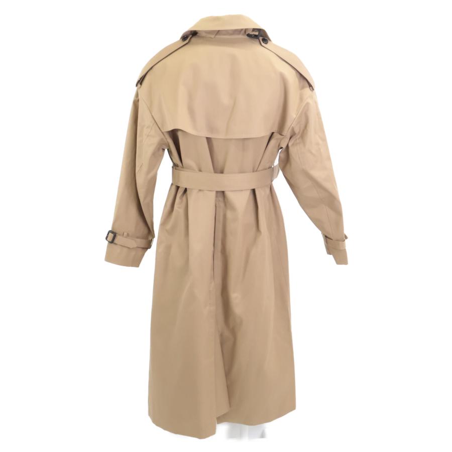 美品　ハイク　トレンチコート　ビッグフィット　ベージュ　1 HYKE BIG FIT ハイクトレンチコート