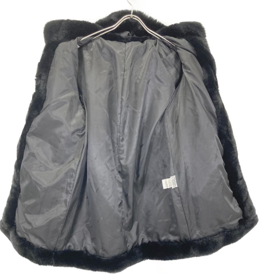 Apparis アパリス F46 ブラック フェイクファー コート S ポリエステル