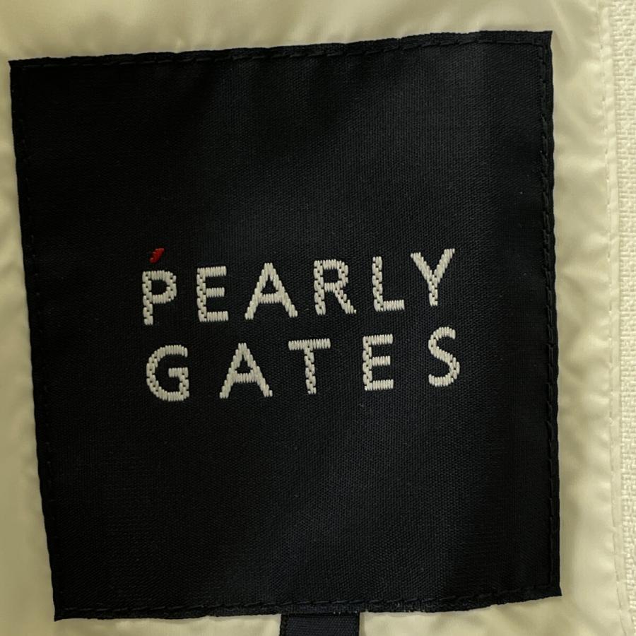 PEARLY GATES（パーリーゲイツ） ホワイト メカニカルストレッチドビー