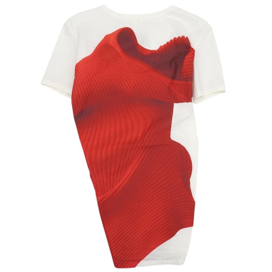 美品 ISSEY MIYAKE イッセイミヤケ AS REPRESENTED KNIT プリント