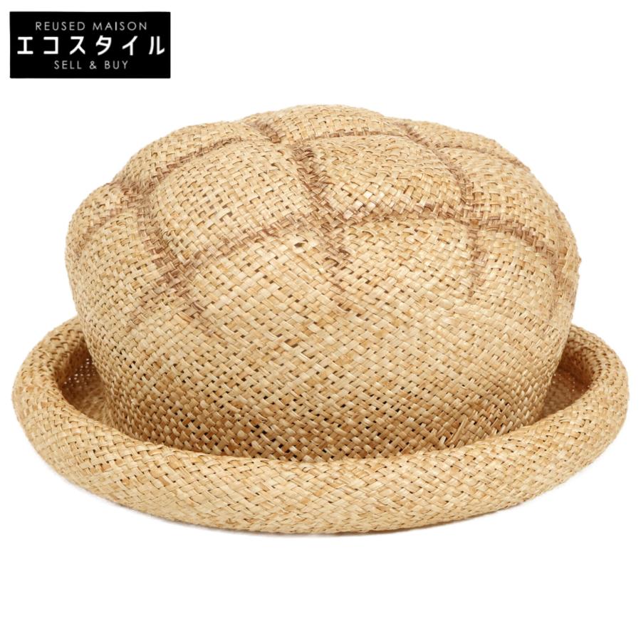 メロンパンハット　帽子　麦わら帽子　ハット　KENT BREAD HAT 新品同様 KENT BREAD HAT ケントブレッドハット 麦わら メロンパン