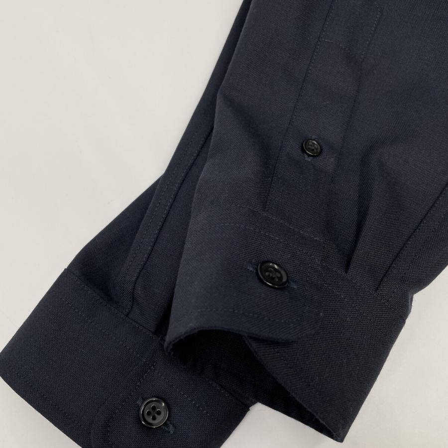 AMI PARIS アミパリス ネイビー H18C001.218 ウール100 ロングスリーブ