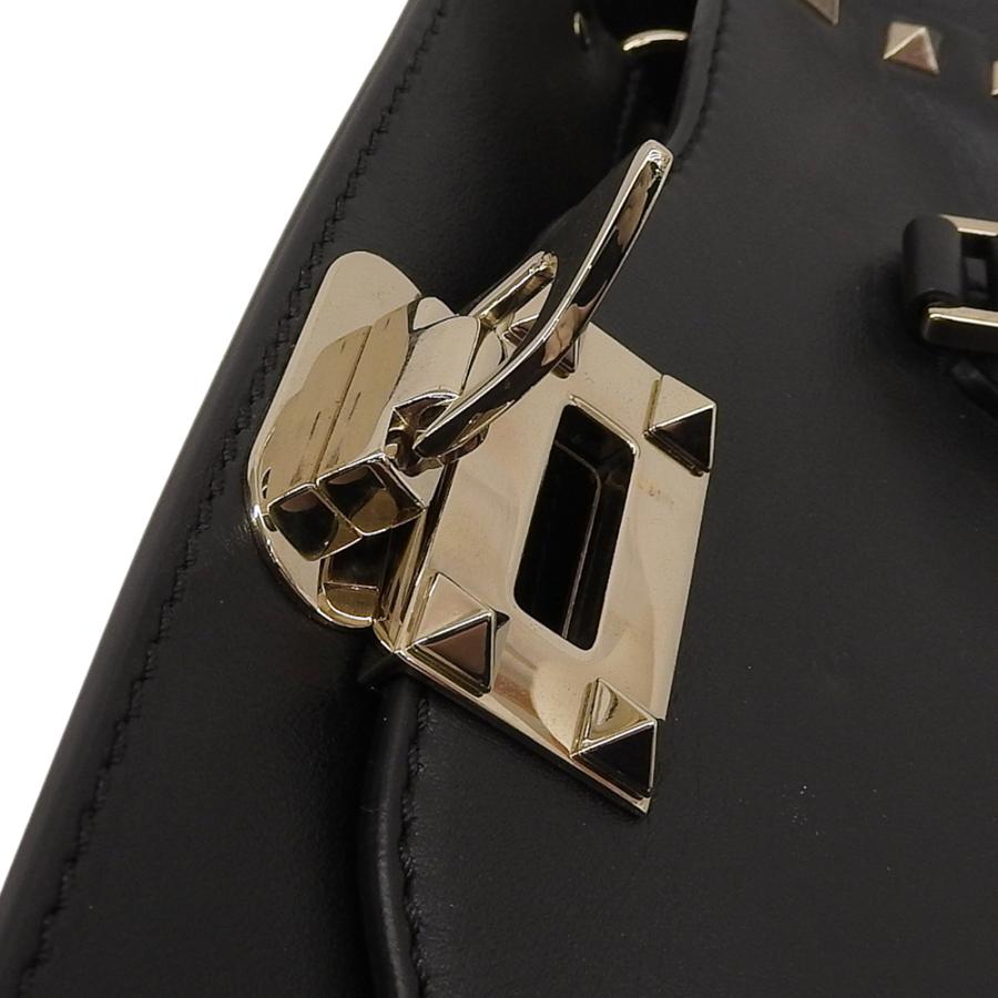美品 VALENTINO ヴァレンティノ ロックスタッズ レザー 2WAY