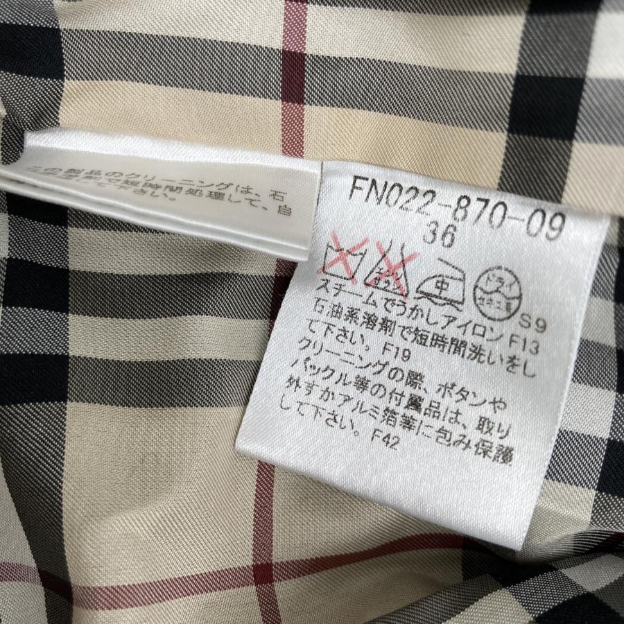 BURBERRY LONDON バーバリーロンドン ブラック FN022-870-09 ウール