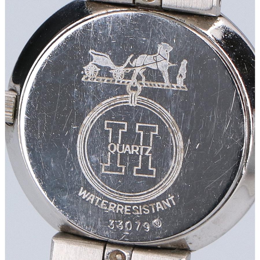 HERMES エルメス オリンピア クオーツ 腕時計 シルバー/ゴールド