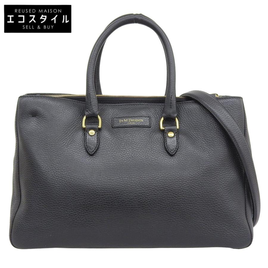 ジェイ&amp;エムデヴィッドソン美品  - 黒 J&M Davidson（J＆Mデヴィッドソン） ジェイアンドエムデヴィッドソン