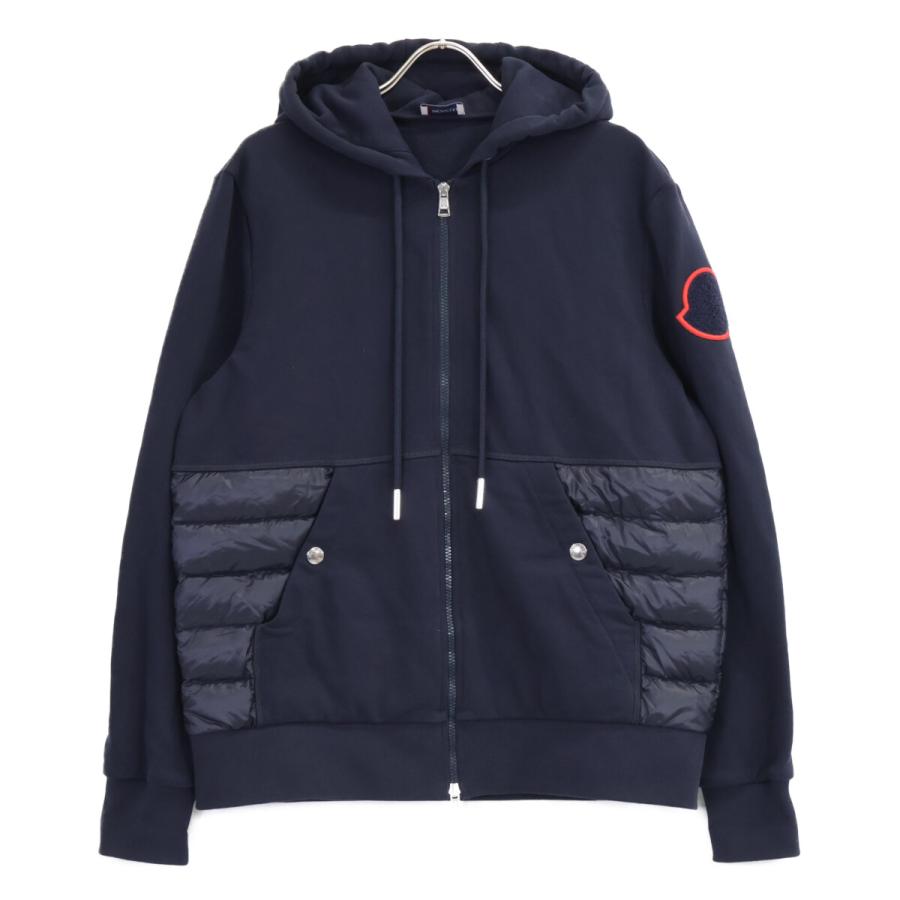 MONCLER ダウンパーカー　MAGLIA CARDIGAN ネイビー　S MONCLER（モンクレール） 美品 MAGLIA CARDIGAN ダウンパーカー