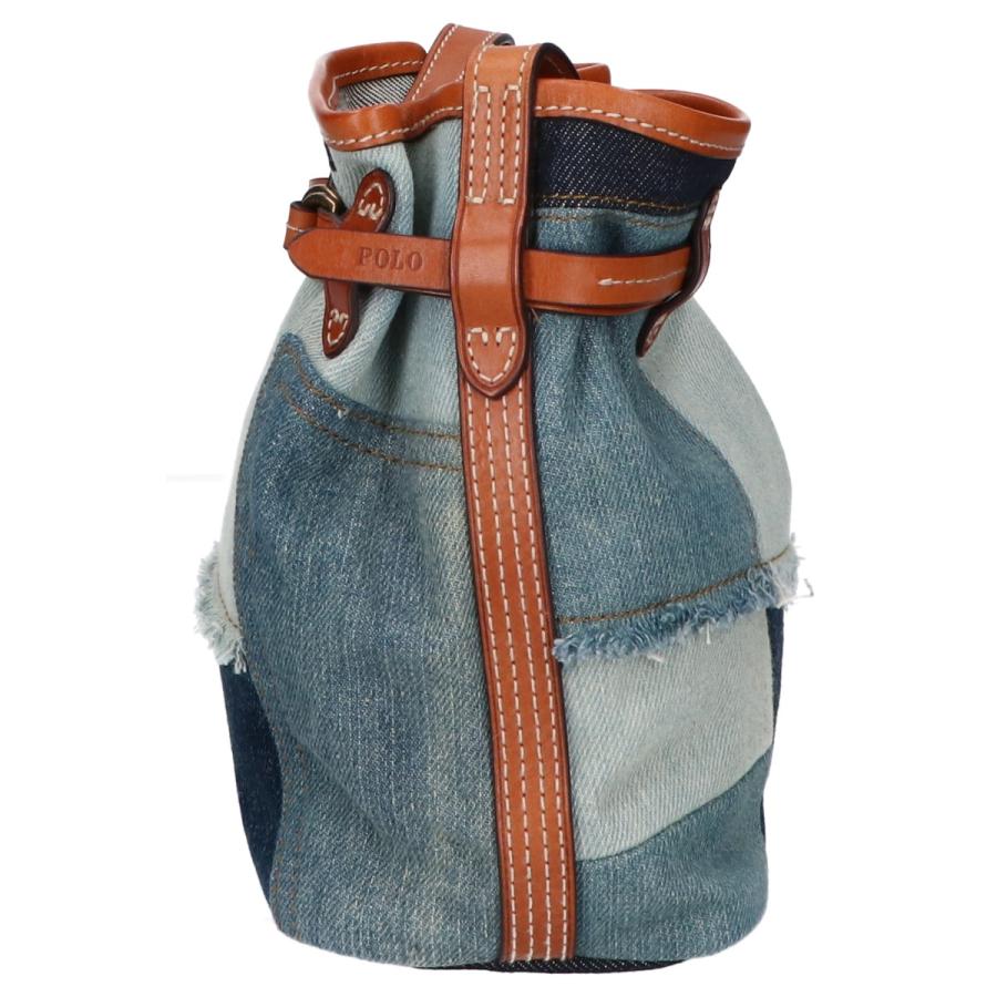 POLO RALPH LAUREN デニム パッチワーク　ボディバック POLO RALPH LAUREN（ポロ ラルフ ローレン）の「パッチワーク デニム
