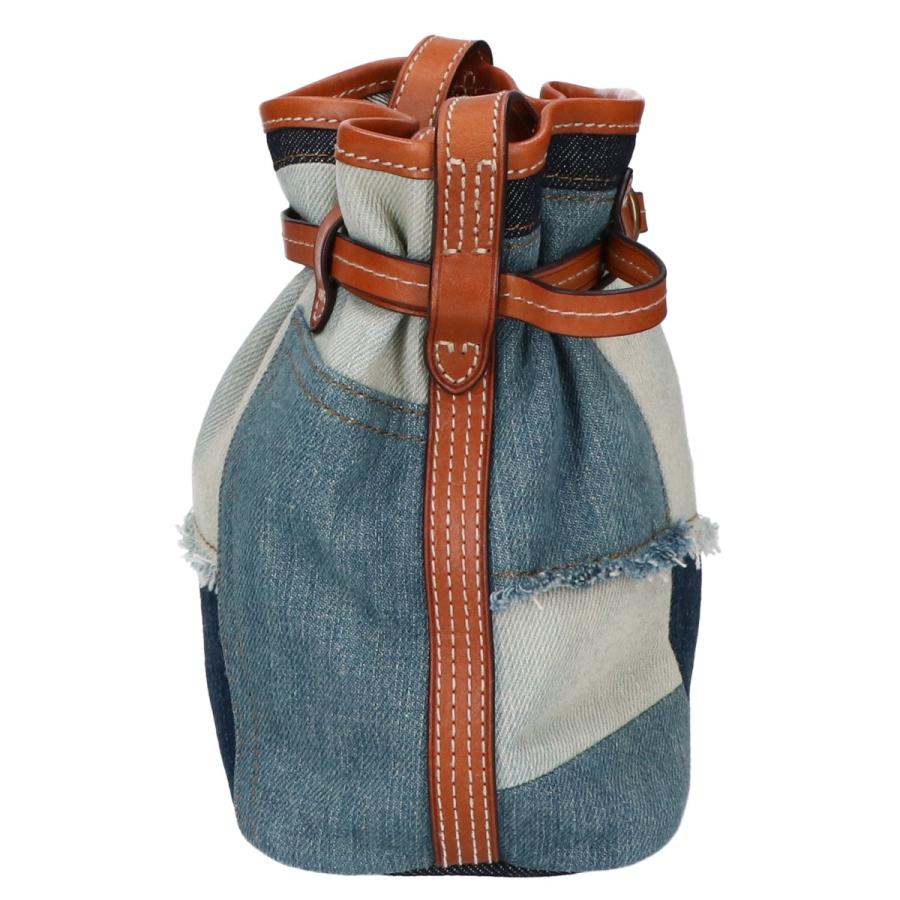 国内正規/ Ralph Lauren ラルフローレン Bellport レザーxデニム