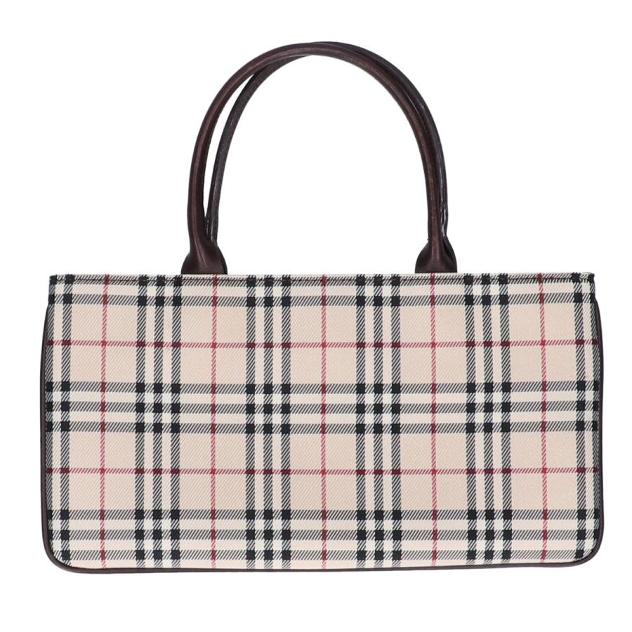 BURBERRY（バーバリー） ロゴプレート ノバチェック/レザー