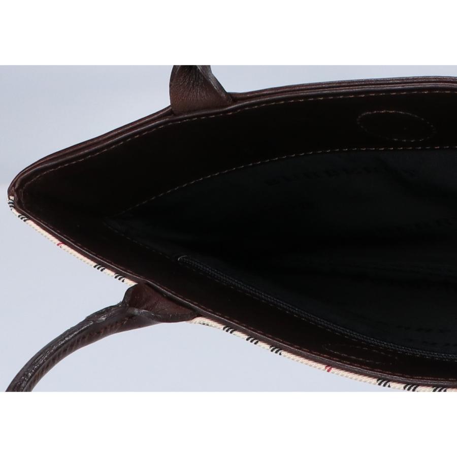 BURBERRY（バーバリー） ロゴプレート ノバチェック/レザー