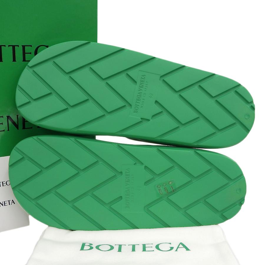 新品同様 BOTTEGA VENETA ボッテガヴェネタ ラバー スライドサンダル