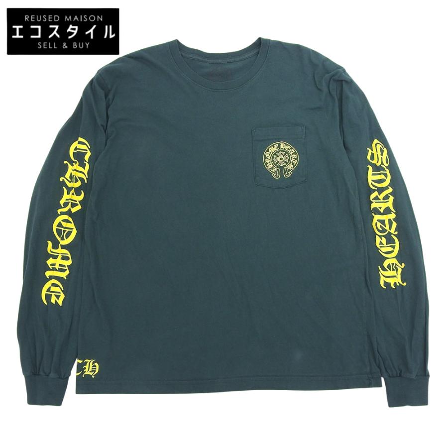 CHROME HEARTS クロムハーツ コットン ホースシュープリント ロングT