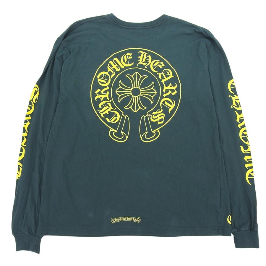 CHROME HEARTS クロムハーツ コットン ホースシュープリント ロングT