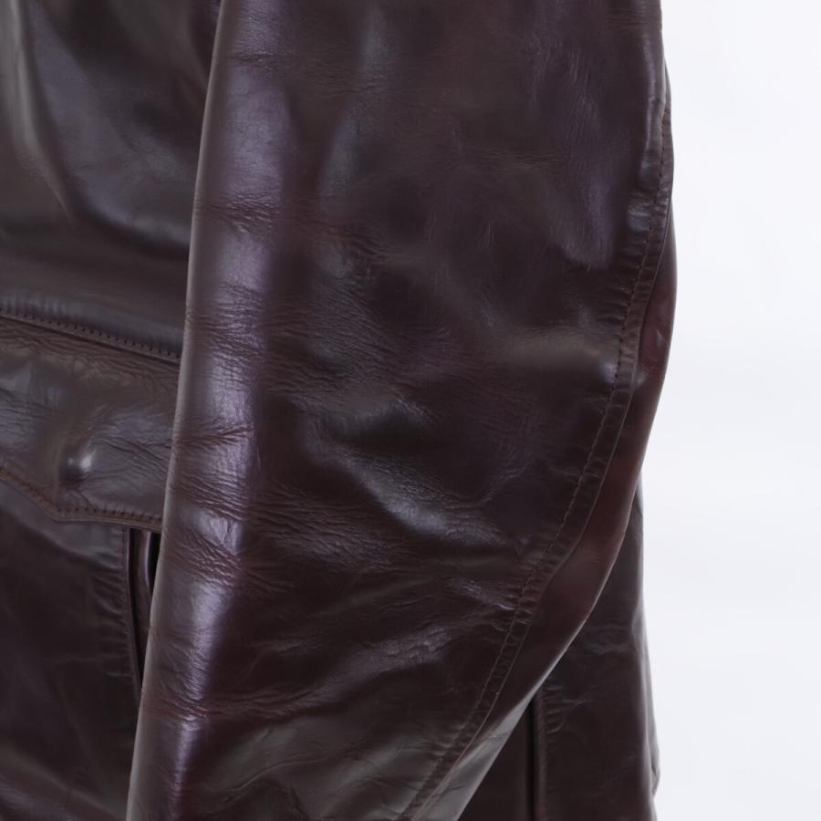 AEROLEATHER エアロレザー ロングハーフベルト ホースハイド ロング
