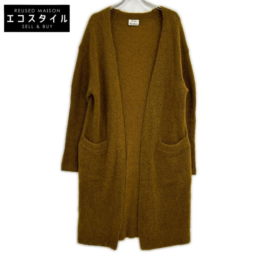 AD2003 03AW ジップアップロングカーディガン ニット モヘア WINTER