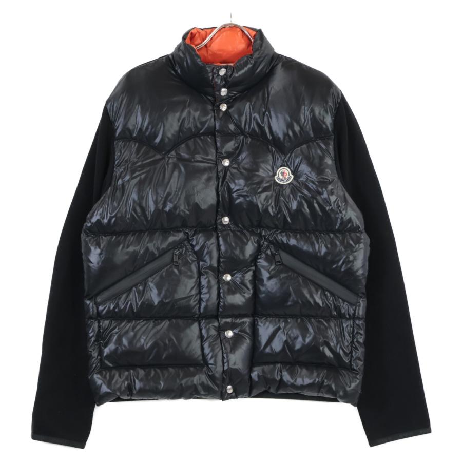 MONCLER（モンクレール） 美品 CARDIGAN TRICOT ニット切り替え ダウン