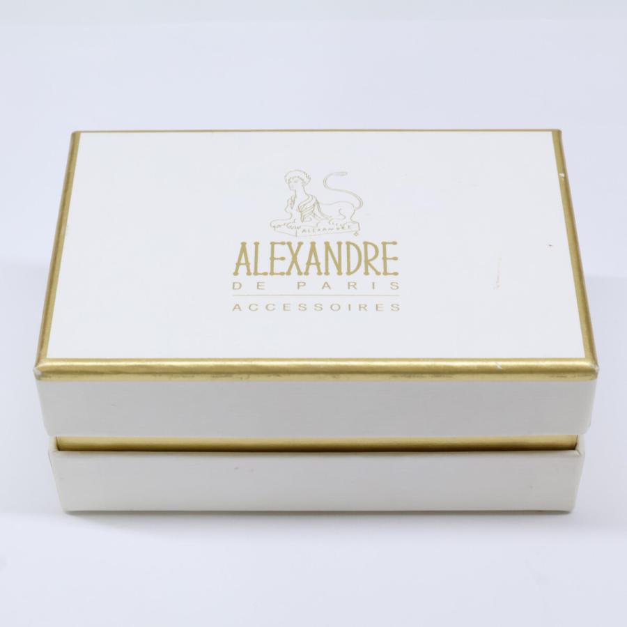 美品 ALEXANDRE de PARIS アレクサンドル ドゥ パリ フラワー＆ライン