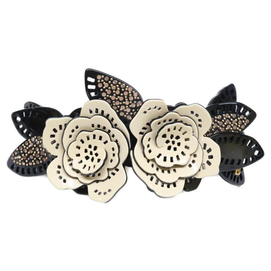 美品 ALEXANDRE de PARIS アレクサンドル ドゥ パリ フラワー＆ライン