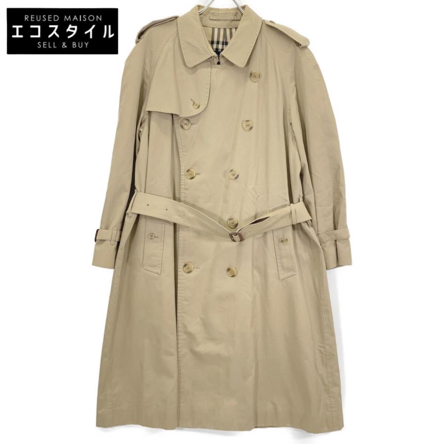 Burberry ベージュ トレンチコート　英国製 BURBERRY（バーバリー） 英国製 裏地チェック トレンチコート ベージュ