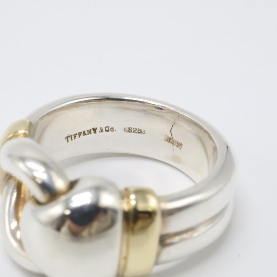 TIFFANY&Co.（ティファニー） 美品 925 750 ワイドノット リング 指輪