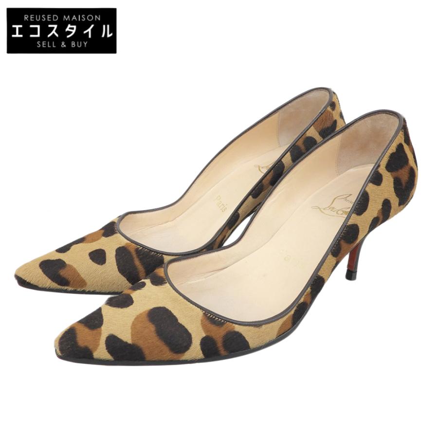 Christian Louboutin（クリスチャンルブタン） レオパード柄 ハラコ