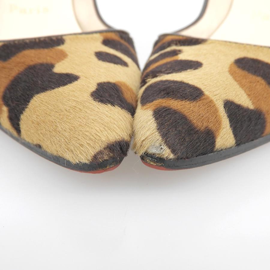 Christian Louboutin（クリスチャンルブタン） レオパード柄 ハラコ
