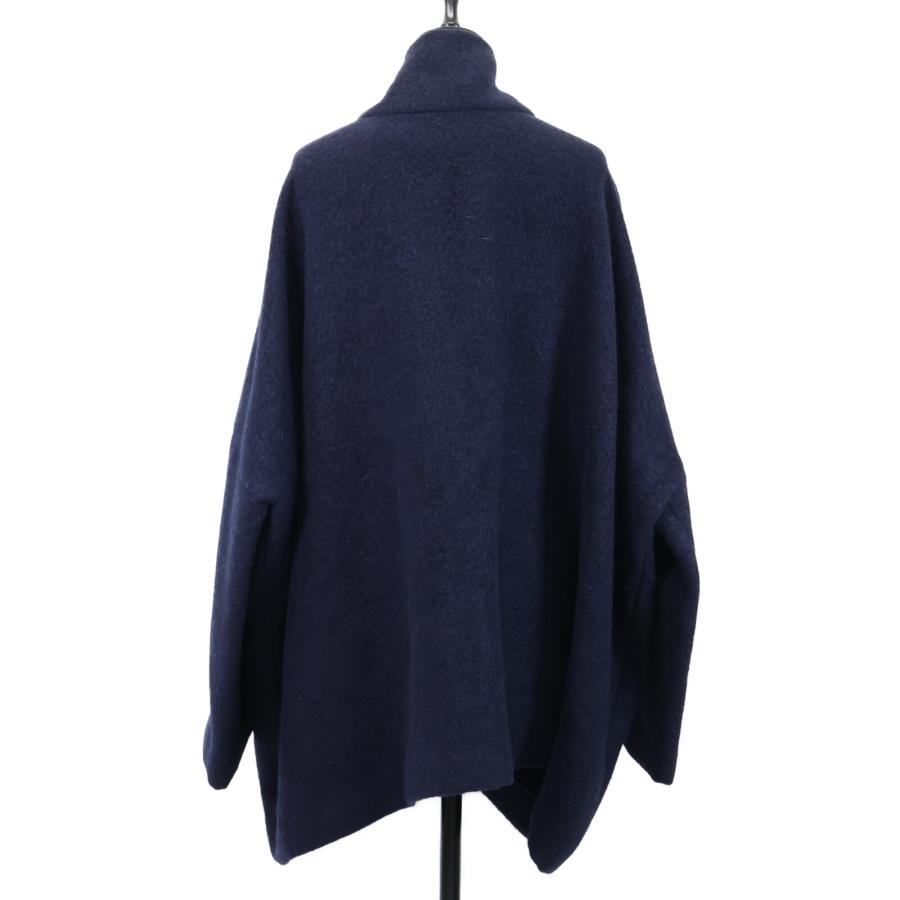the row コート　ネイビー The Row - Hendrix Cashmere-Felt Overcoat - Blue The Row