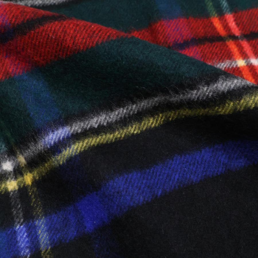 Johnstons ジョンストンズ KU0324 Black Stewart タータンチェック