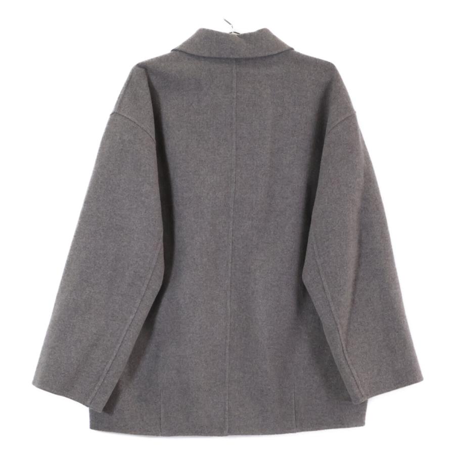 GALERIE VIE ギャルリーヴィー グレー ウールカシミヤメルトン バル