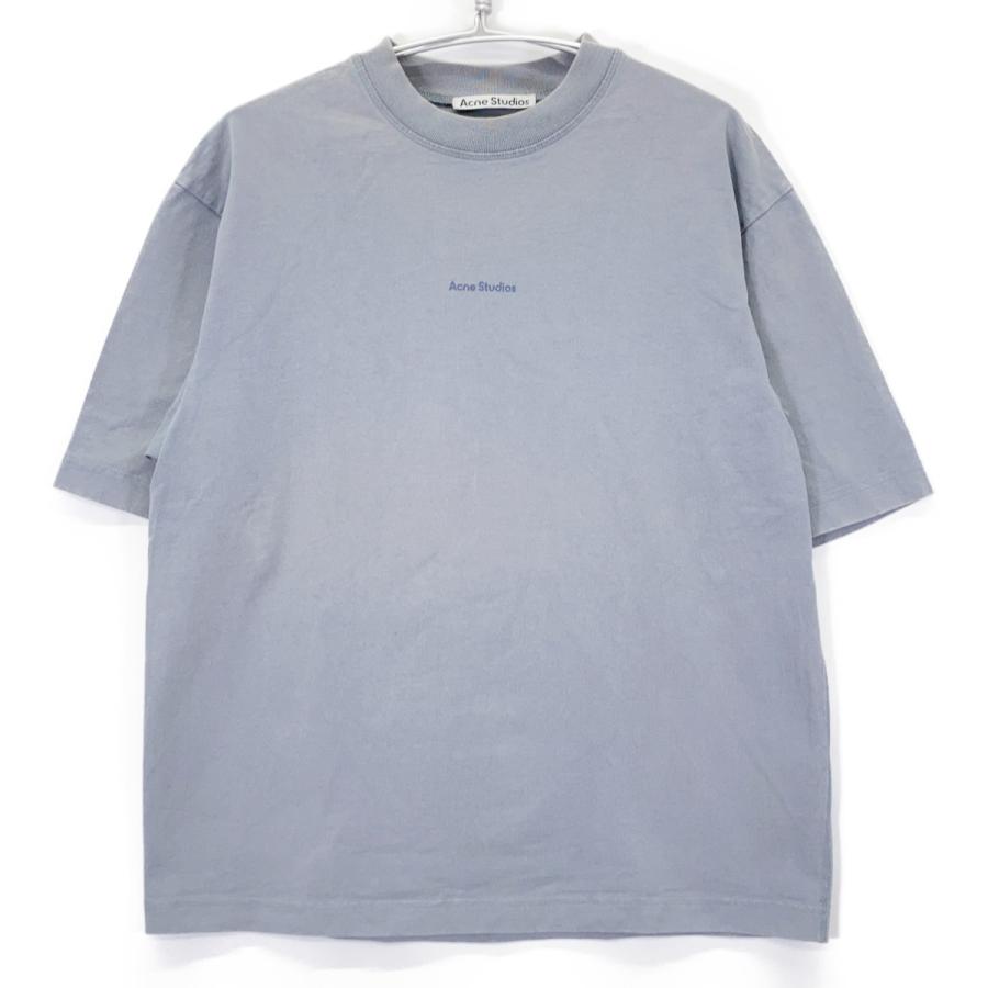 ACNE STUDIOS アクネ ストゥディオズ FN-MN-TSHI000353 グレー ロゴ