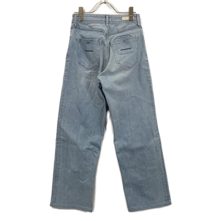 美品/24年製 YANUK ヤヌーク 57134301 ローライズ ストレート デニムパンツ/ボトムス 23 アイス レディース