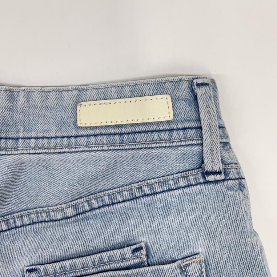 美品/24年製 YANUK ヤヌーク 57134301 ローライズ ストレート デニムパンツ/ボトムス 23 アイス レディース