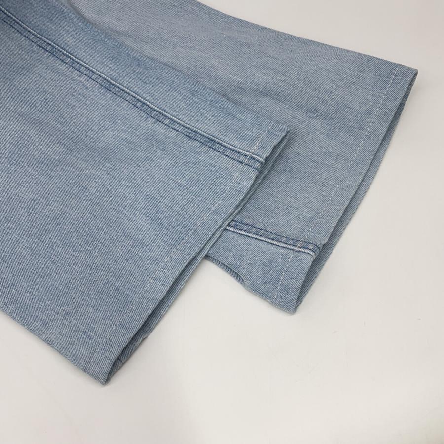 美品/24年製 YANUK ヤヌーク 57134301 ローライズ ストレート デニムパンツ/ボトムス 23 アイス レディース