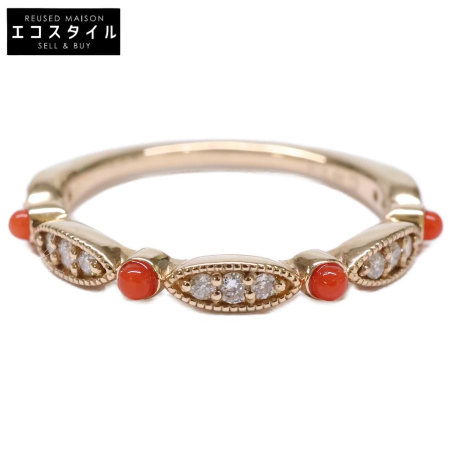 PARCELLE JEWELRY パーセルジュエリー K9 D0.16ct 血赤珊瑚 ミル