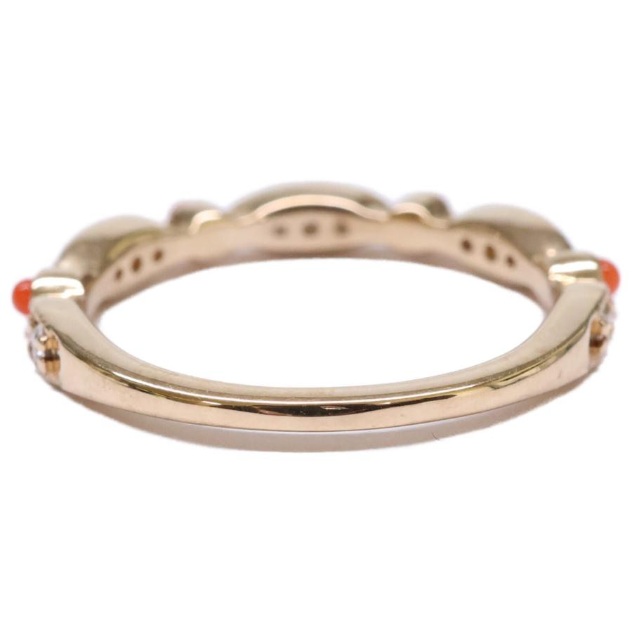 PARCELLE JEWELRY パーセルジュエリー K9 D0.16ct 血赤珊瑚 ミル